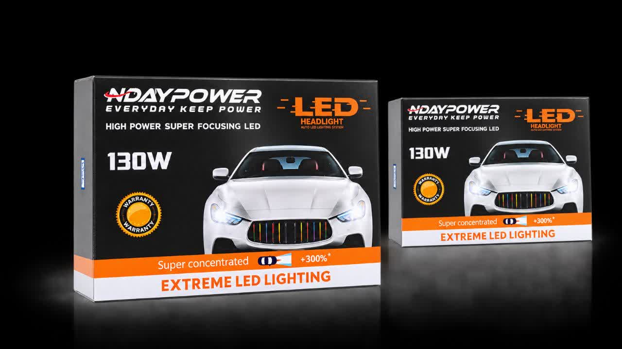 هدلایت NDAY POWER مدل W130 E65 پایه H1