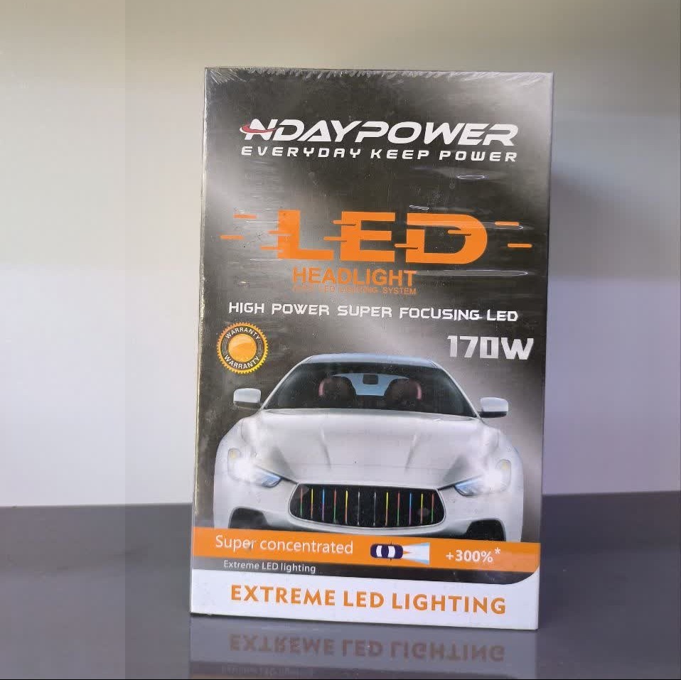 هدلایت NDAY POWER مدل W170 E80-1 پایه H4