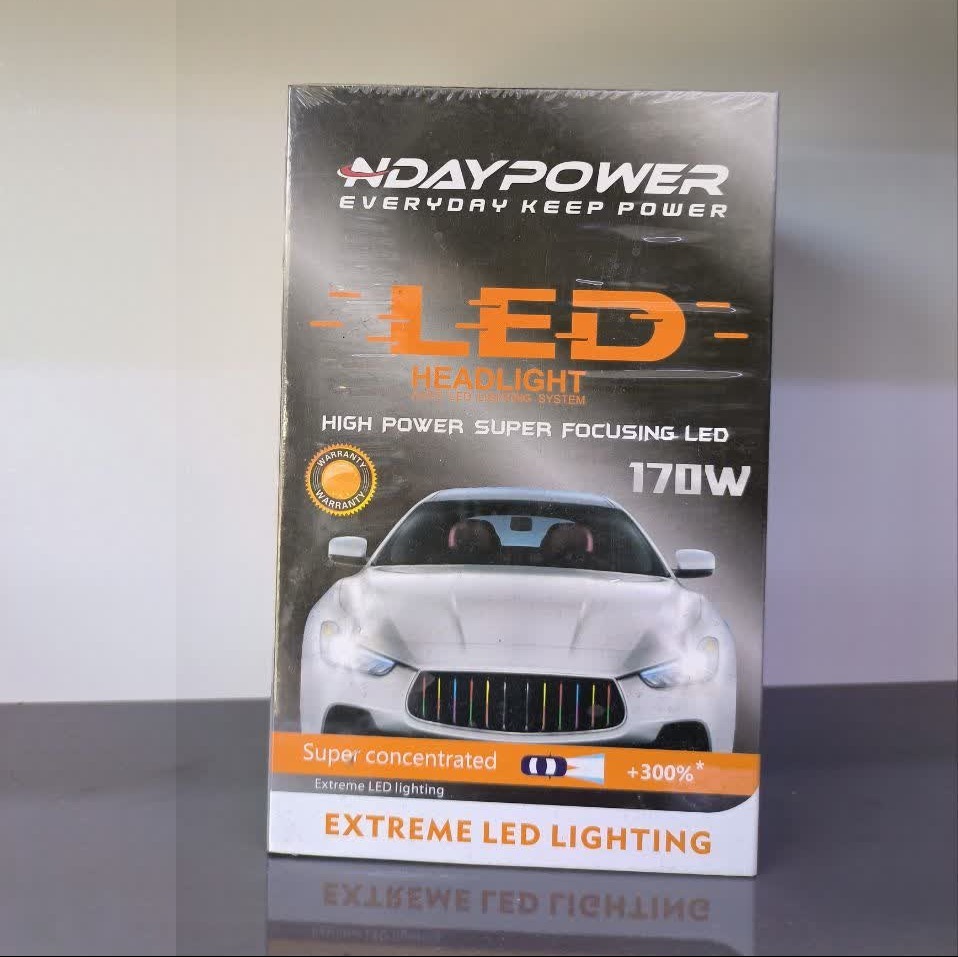 هدلایت NDAY POWER مدل W170 E80 پایه H1